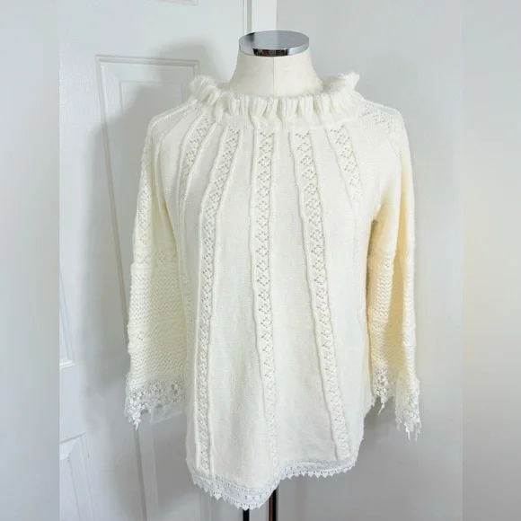 POL Genuine Angora Cream Sweater - Picture 8 of 8
